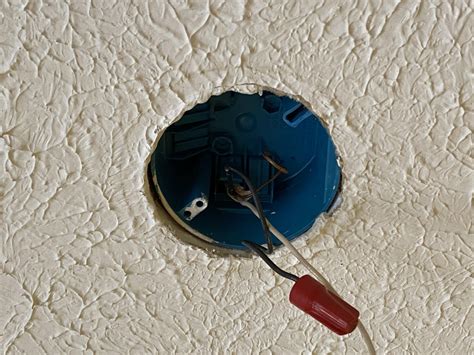 removing plastic junction box below or above ceiling|removing plastic boxes without screws.